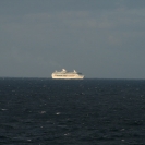 Some Royal Caribbean ship off in the distance