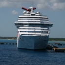Carnival Liberty docked in Costa Maya