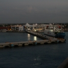 Cruise ship pier as we leave