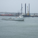 A supply vessel in Galveston