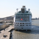 Splendour of the Seas docked in Galveston