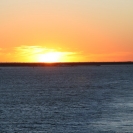 Sunset over Galveston Island