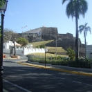 Looking towards San Cristobal from the Plaza de Colon