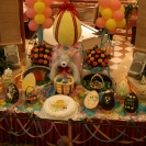Easter display in the atrium