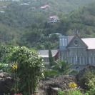 A church in Anse La Raye