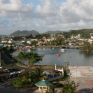 A small bay off the main harbour in Castries