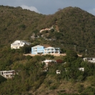 Houses on the hills over Road Town