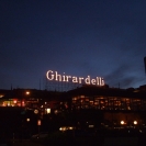 Ghirardelli Square at night