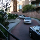 The upper part of Lombard Street