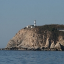 El Faro lighthouse on the point