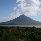 Momotombo across Lake Managua