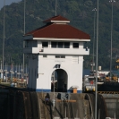 Miraflores Locks control tower