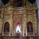 Altar in the church of the Convent of La Popa