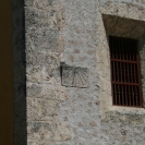 Sundial on the wall of the Cathedral of Cartagena