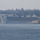 The Golden Princess in Seattle
