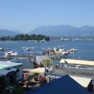 The floatplane airport in Vancouver
