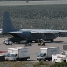 A C-130 at Ketchikan International Airport