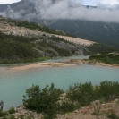 A lake in the White Pass area