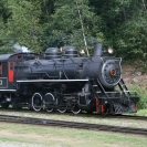 The White Pass & Yukon Route Railroad's steam locomotive