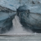 Waterfall from Lamplugh Glacier