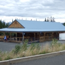 The Denali National Park train station