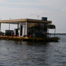 A floating gas station
