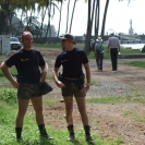 The local police force on Ile Royale
