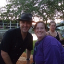Cathy with Scotty from Big Bad Voodoo Daddy