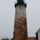 The tower at the Point Iroquois Light Station