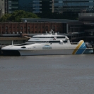 Ferry docked in Buenos Aires