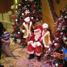 Santa with his elves