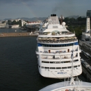 Aida cara docked in Rio de Janeiro