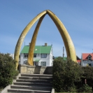 Whalebone arch near the Christ Church Cathedral