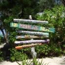 Signs at Rum Point
