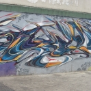 Wall mural in Valparaiso